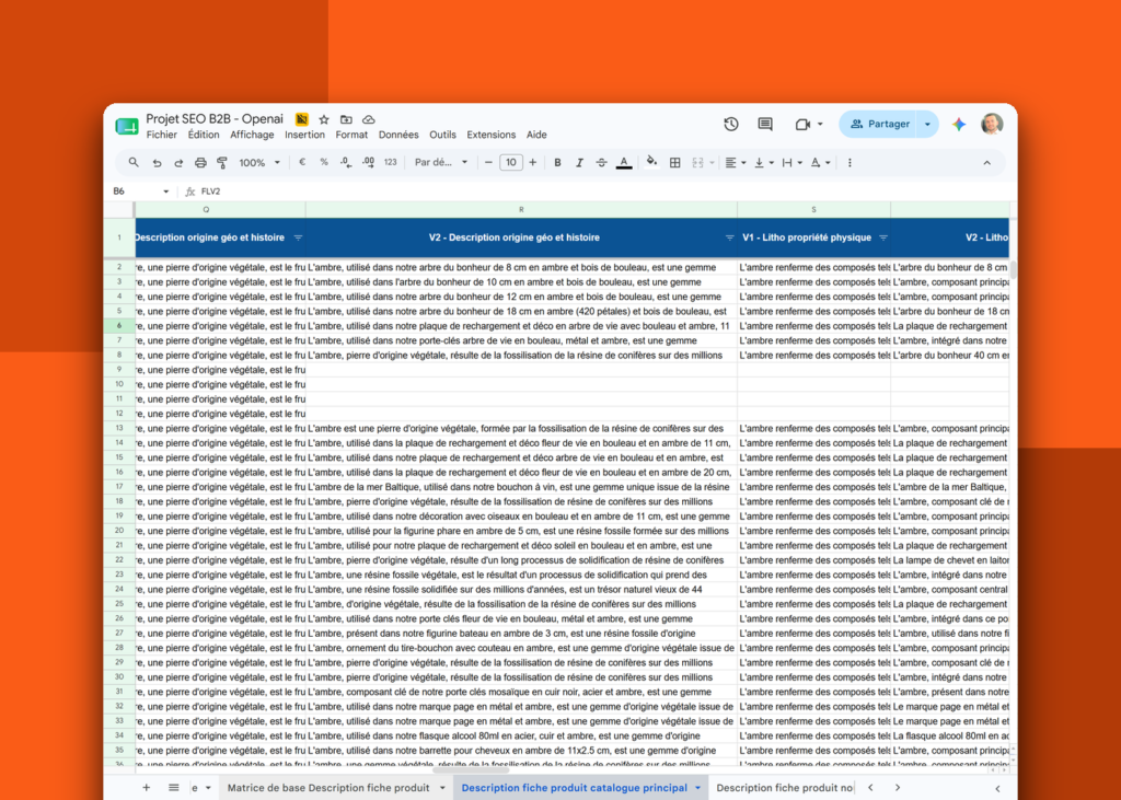 Rédaction automatisée des fiches produits par IA - Opalook - visuel 2
