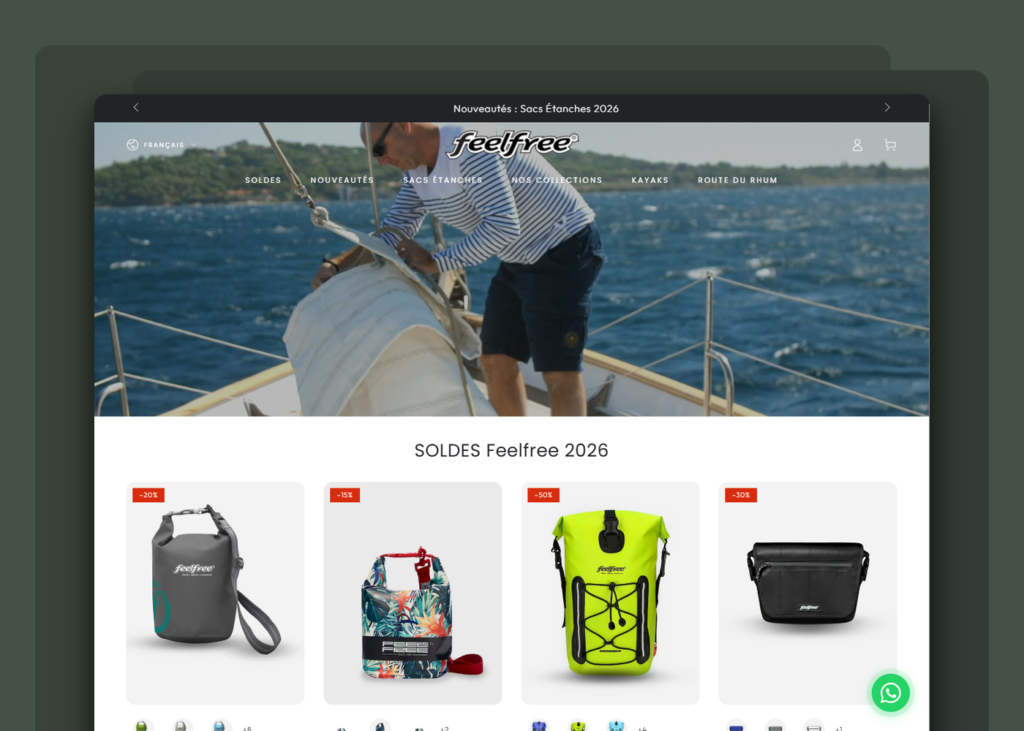 Communication digitale globale (réseaux, newsletters, site) - FeelFree